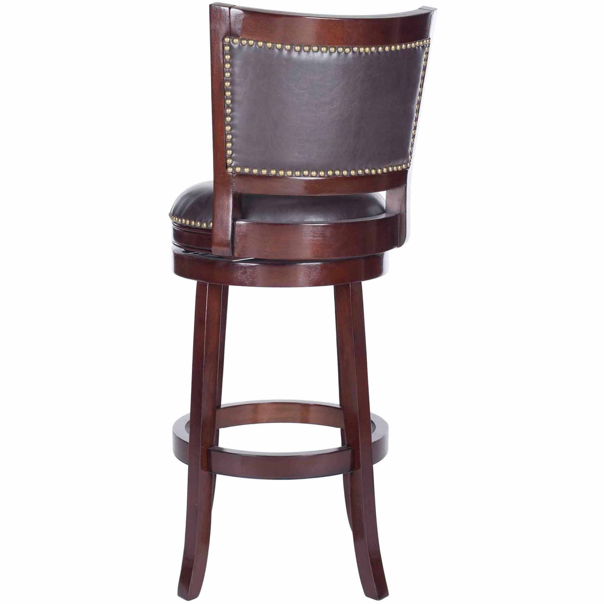 Safavieh Lazzaro 43" Bicast Leather Barstool