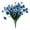 Blue, variant on Binwennn Winter Flower Garland Daisies Flowers Flowers for Indoors 6PC Flowers Bouquet Decoration Bridal Wedding Flower Real Latex Home Flowers