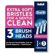 Oral-B Toothbrush, Sensitive Gum Care Replacement Electric Toothbrush Head, 3 Count