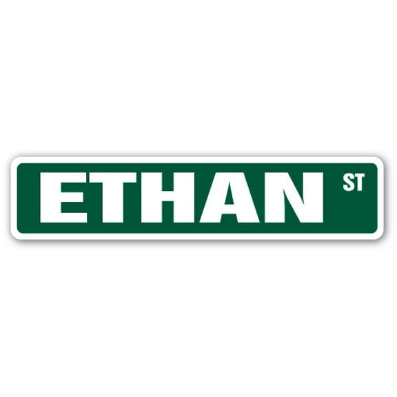 SignMission SS-624-Ethan 6 x 24 in. Childrens Name Room Street Sign - Ethan
