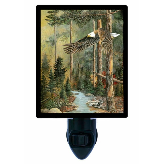 Night Light - Winter Northern Cardinal. | Cardinal Theme, Includes Free Switchable Insert, 4W Bulb, E12 Base