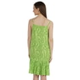 thumbnail image 4 of Bimba Printed Rayon Nightwear for Womens Spaghetti Strap Night Dress Sexy Nightgown, 4 of 7