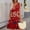 Watermelon Red, variant on Summer 2026 Dresses for Women 250 Years Anniversary Dress Sleeveless 1776-2026 Fashion Casual Wrap V Neck A-Line Sundress