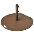 thumbnail image 4 of Patiojoy Base de Parasol de Marché pour Patio de 50 Lb, Support Lesté pour Parasol Rond avec Poignée et Roues, Brun, 4 of 5
