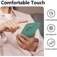 thumbnail image 6 of Compatible with Xiaomi 13 Lite Case Shockproof, Liquid Silicone Ultra Slim Protective Xiaomi 13 Lite Phone Case Soft Anti-Scratch Cover with Full Body Protection Cases (Dark Green), 6 of 14