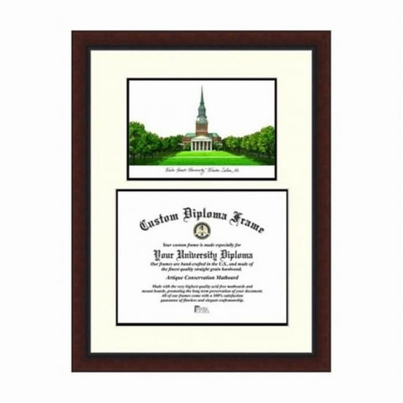 Campusimages NC991LV Wake Forest University Legacy Scholar Diploma Frame