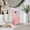 Pink, variant on Standing Toiletry Bag, Portable Lightweight Travel Toiletry Bag, Mesh Large Capacity Cosmetic Waterproof Bag,Foldable Clear Hanging Travel Toiletry Bag Cosmetic Organiser Storage