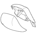thumbnail image 1 of Carefree RV Awning Idler Cover R001329BLK For Use With Travel R Awing s; Left Side; Black, 1 of 3