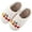 Leaves, variant on Halloween Pumpkin Slippers for Women Men Spooky Slides Soft Plush House Slippers Indoor Outdoor Shoes