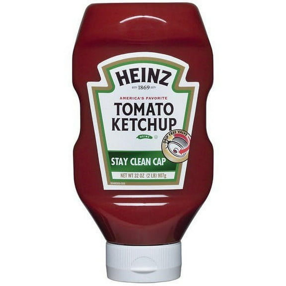 Heinz Tomato Ketchup - 32 Oz (Pack of 10)