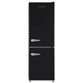 thumbnail image 1 of iio 11 Cu. Ft. Retro Refrigerator with Bottom Freezer in Cream (Right Hinge), 1 of 9