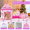 thumbnail image 4 of Juega Tent Celontry Princess 3 en 1 con túnel de acceso y piscina de bolas, 4 of 8