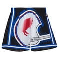 thumbnail image 2 of Men's Mitchell & Ness  Black Buffalo Bills Big Face 7.0 Fashion Shorts, 2 of 4