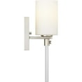 thumbnail image 2 of P300197-104-Progress Lighting-Lisbon - 1 Light in Luxe and Modern style - 4.75 Inches wide by 14 Inches high-Polished Nickel Finish, 2 of 7