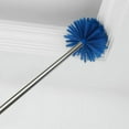 thumbnail image 2 of Corner Brush,Spider Web Brush,Cobweb Duster with Extension Pole,Extendable Cleaning Duster,Medium Stiff Bristles Cobweb Duster Head & Stainless Pole Ceiling Fan Duster for Outdoor Indoor Cleaning, 2 of 8