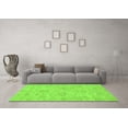 thumbnail image 3 of Ahgly Company Indoor Round Abstract Green Modern Area Rugs, 8' Round, 3 of 4