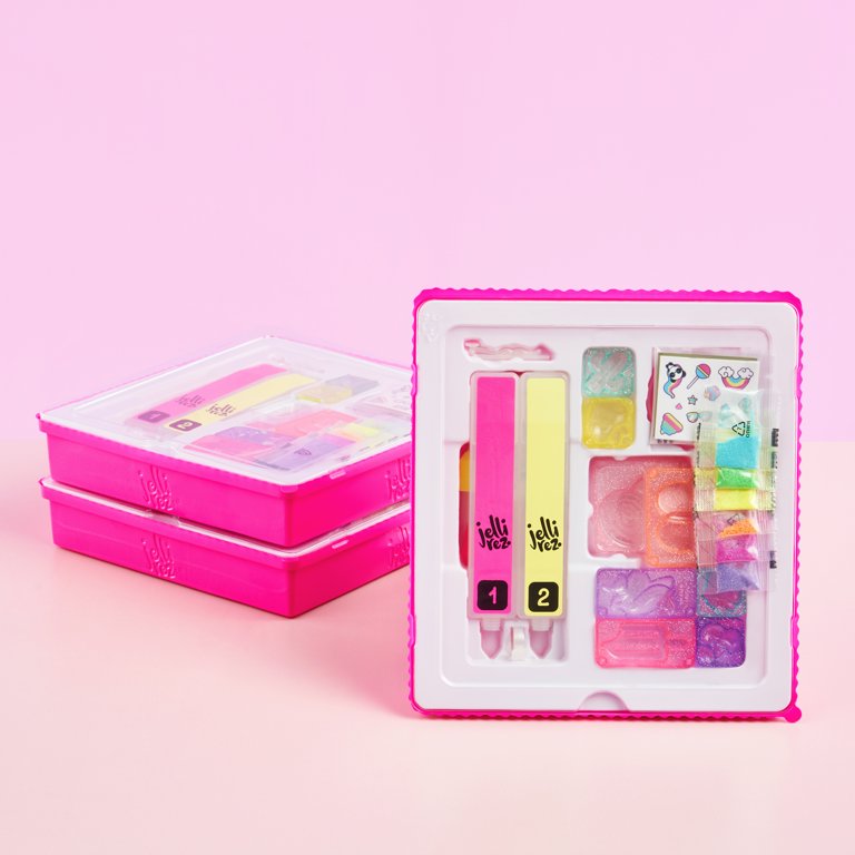 Jelli Rez Super Glitter Rainbow Pack - Quick & Easy Craft Activity