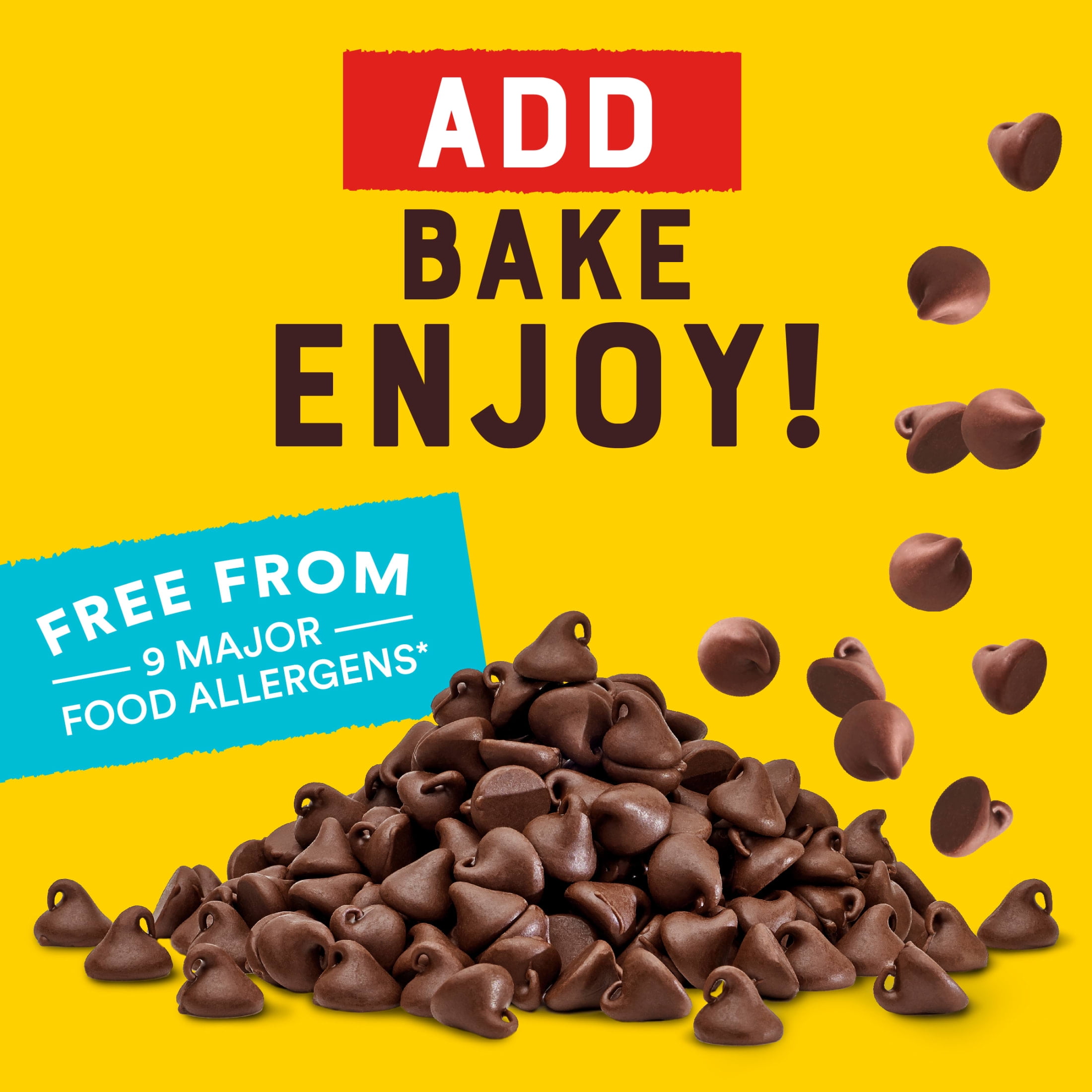 Nestle Toll House Organic Allergen Free Semi-Sweet Regular Chocolate Chips, 10 oz Bag
