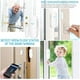 thumbnail image 4 of 2 sensores WiFi para puertas y ventanas, alarma inteligente con sistema de alarma de seguridad para el hogar con control de aplicación de notificación gratuita, no requiere concentrador XianweiShao 8390615131285, 4 of 5