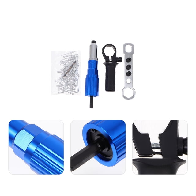 WRISTBIQUE 1Set Electric Rivet Conversion Connector Efficient Durable Easy Maintenance Assorted Color