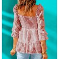 thumbnail image 2 of Girl Summer Blouse Comfortable Women Shirt Polyester Machine Wash for Fall ANGGREK Otros, 2 of 6