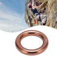 thumbnail image 4 of Climbing O Ring, Light Climbing Rappel Ring Convenient Aluminum Alloy Easy Connect  For Climbing, 4 of 8