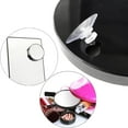 thumbnail image 3 of 20X Magnifying Mirror with Tweezers and Suction Cup for Easy Mounting, Use for Makeup Mirror, Travel Stick on Shower Mirror for Plucking Eyebrows 3.5 Inch, Pink, 3 of 7