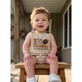 thumbnail image 5 of RUINIXCW Newborn Baby Boy Girl My First Football Season Outfit Romper Overalls Infant Boys Girls Clothes Rugby Embroidery Backless Sleeveless Bodysuit, 5 of 10