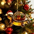 thumbnail image 5 of Christmas Turtle Hanging Pendant - Cute 2D Turtle Ornament for Christmas Tree, Festive Home Decor, Durable Acrylic Turtle Pendant, Xmas Sea-Themed Decoration, Multicolor, 5 of 5