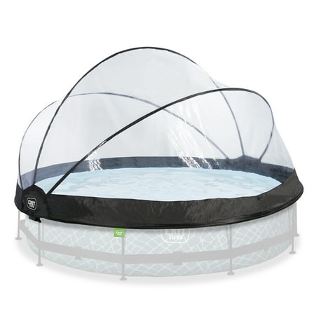 Open Box EXIT Toys 12' Round Multifunctional Cover Dome Enclosure Outdoor Pools