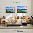 thumbnail image 4 of Elephant Stock Torres Del Paine Horizon Wall Art - Horizontal Canvas Wall Art - Living Room Wall Decor - Nature Canvas - Blue And Green Decor - 39" x 26", 4 of 8