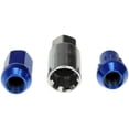 thumbnail image 3 of Dorman 713-475D Wheel Lug Nut for Specific Nissan Models, Blue Chrome (Pack of 20), 3 of 4