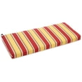 thumbnail image 3 of Blazing Needles 42 x 19 in. Outdoor All Weather UV Resistant Bench / Swing Cushion, 3 of 7