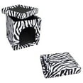 thumbnail image 2 of Ore Furniture HB4374 15.75 in. Collapsible Zebra Pet House, 2 of 3