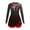 Red, variant on Alvivi Kids Girls Rhinestone Figure Roller Ice Skating Dress Ballet Dance Long Sleeve Skirted Leotard Yellow 10