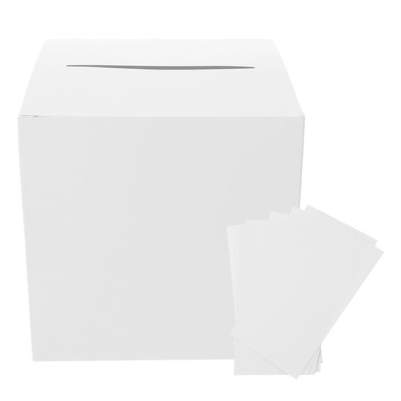 1 Set of Wedding Party Card Box Card Container Paper Storage Box