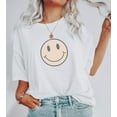 thumbnail image 5 of SMILEY FACE Garment Dyed Graphic T-Shirt, 5 of 7