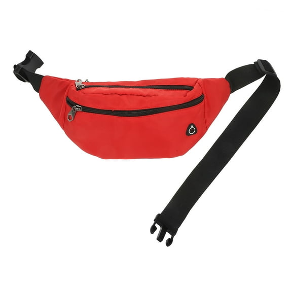 WRITWAA Nylon Fanny Pack for Women, Gym and Hiking Waist Bag, 1 Piece