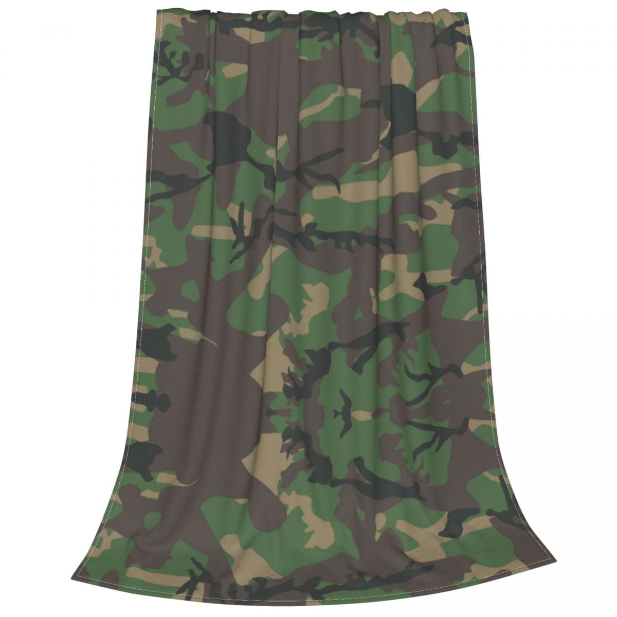 Army Camouflage Camo Zebra Leopard Tiger Print Blankets Animal Skin Texture Plush Novelty Soft