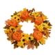 thumbnail image 3 of de puerta delantera de corona de de 50cm, colgador de de hojas de bayas de calabaza para granja, Acción de Gracias, Zulema Guirnalda de puerta, 3 of 6