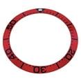 thumbnail image 2 of REPLACEMENT BEZEL INSERT RED WITH W/LARGE BLACK NUMBERS 38.10MM X 30.50MM, 2 of 2