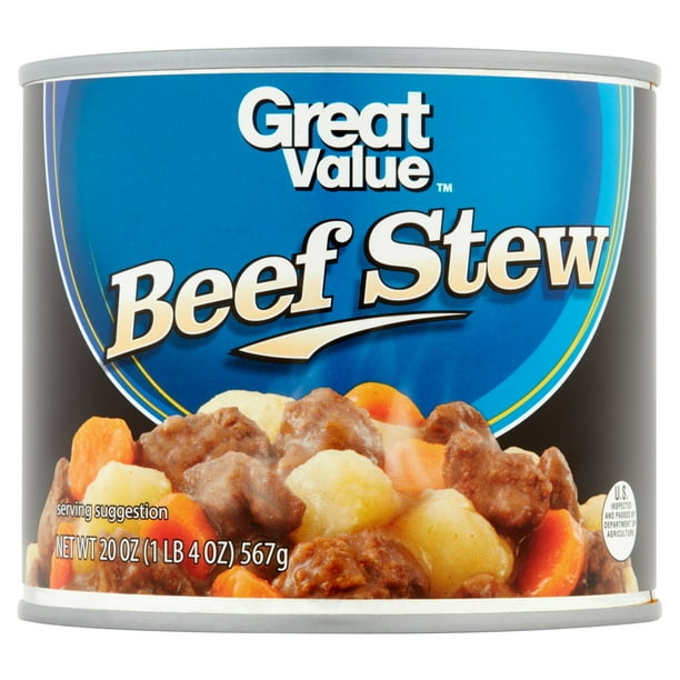 Great Value Beef Stew, 20 oz
