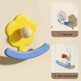 thumbnail image 4 of Wall Hook, Cute Flower-Shaped Towel and Key Hook, No-Drill Coat Rack Hook for Bathroom Shower Kitchen and Kids Room, 4 of 6