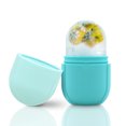 thumbnail image 3 of Pinkiou Ice Roller for Face, Ice Face Roller for Eyes, GuaSha,DIY Silicone Ice Mold for Face Massager, Facial Beauty Ice Roller Skin Care Tools,Roller for Face&Eyes,Remove Fine Lines Blue, 3 of 6