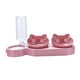 thumbnail image 5 of Juego de cuencos 3 en 1 para gatos, comedero automático inclinado a 15 degree, para cachorros, perros pequeños o medianos, gatos y gatitos. Rosa, 5 of 8