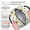 thumbnail image 3 of Rocae Funny Avocado In Mexican Clothes for Leakproof Lunch Box for Adults, Wide Opening Lunch Tote Bag, Reusable Lunch Cooler Bag, 3 of 6