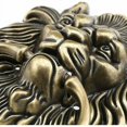 thumbnail image 3 of Antique bronze front door knocker with tiger head design.Tiger head door handle animal head decorative buckle handle, 3 of 5