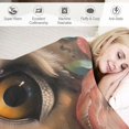 thumbnail image 3 of Orinice Owl Flowers Warm Lightweight Blanket Soft Fleece Throw Blanket Living Rooms Sofa Decor Cow Gifts All Seasons Plush Blankets 50x60in, 3 of 6
