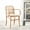 Natural, variant on Safavieh Keiko Cane Dining Chair, Black/Natural