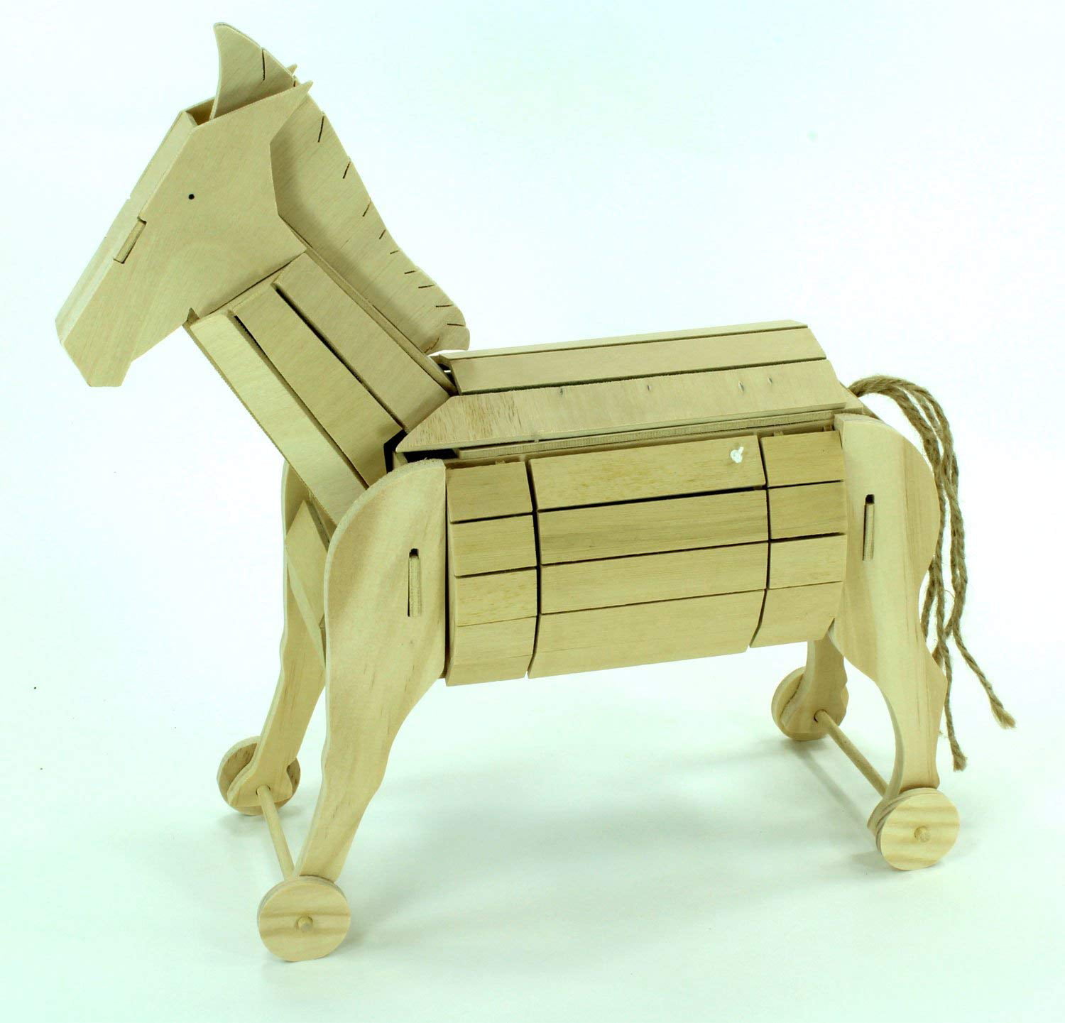Pathfinders Premium Trojan Horse Wooden STEM Kit 